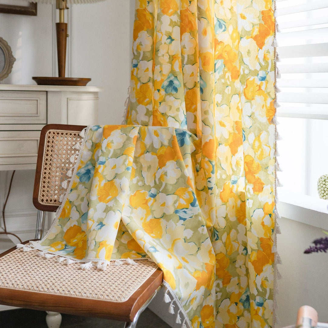 Sunny Garden Curtain - Curtain - Delicors