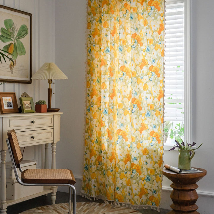 Sunny Garden Curtain - Curtain - Delicors