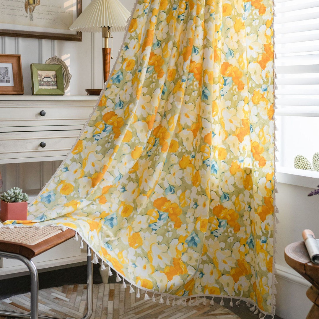 Sunny Garden Curtain - Curtain - Delicors