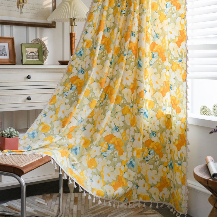 Sunny Garden Curtain - Curtain - Delicors