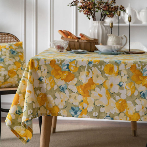 Sunny Garden Table Cloth - Table Cloth - Delicors