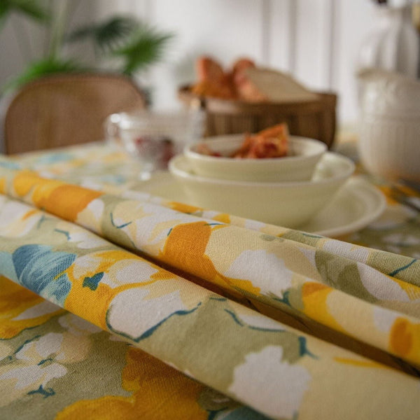 Sunny Garden Table Cloth - Table Cloth - Delicors