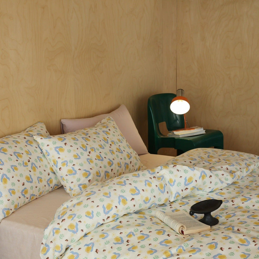 Sunny Tulip Bedding Set - Bedding - Delicors