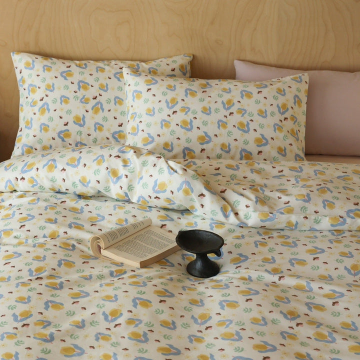 Sunny Tulip Bedding Set - Bedding - Delicors