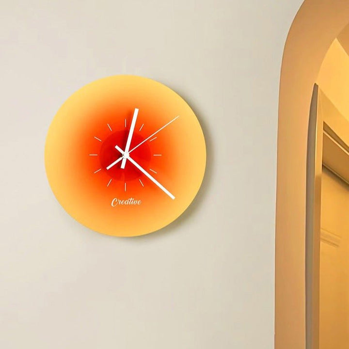 Sunset Silhouette Clock - Clock - Delicors