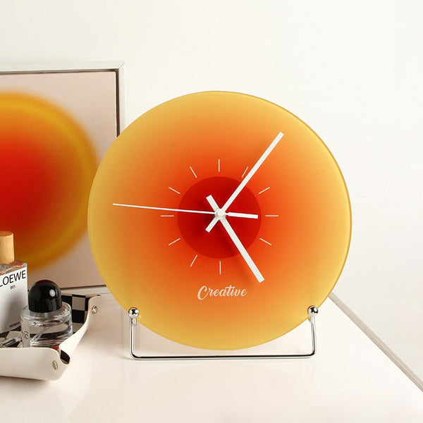 Sunset Silhouette Clock - Clock - Delicors