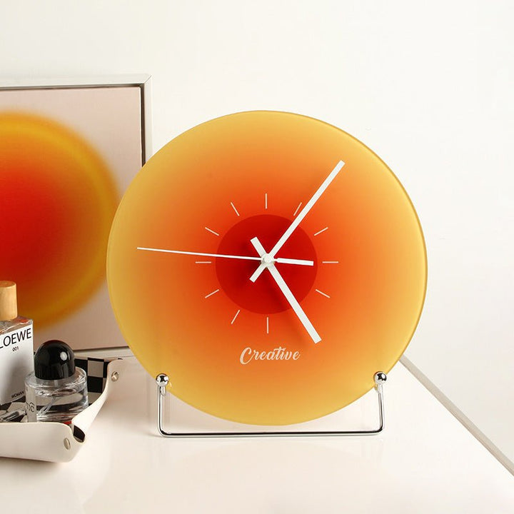 Sunset Silhouette Clock - Clock - Delicors