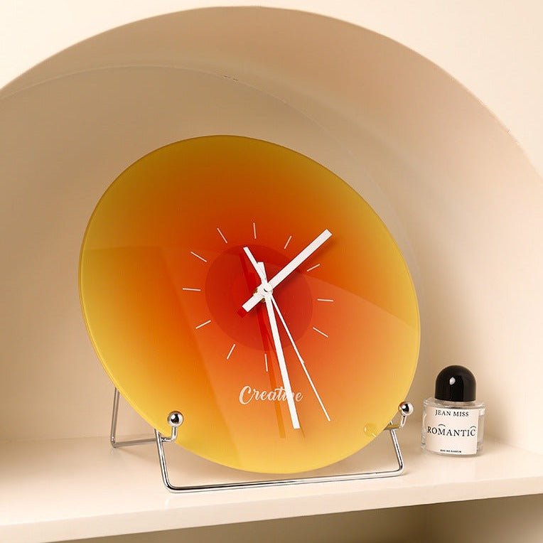 Sunset Silhouette Clock - Clock - Delicors