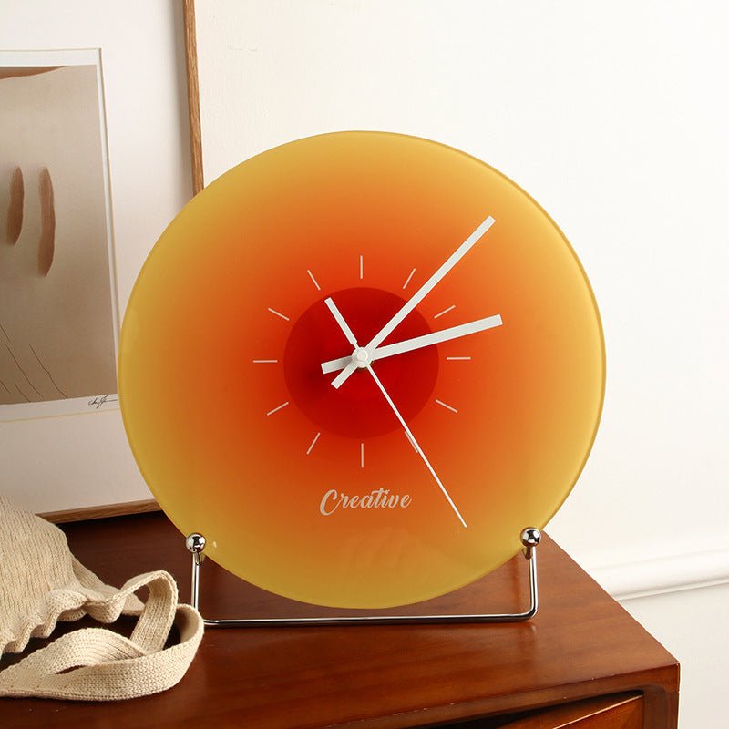 Sunset Silhouette Clock - Clock - Delicors