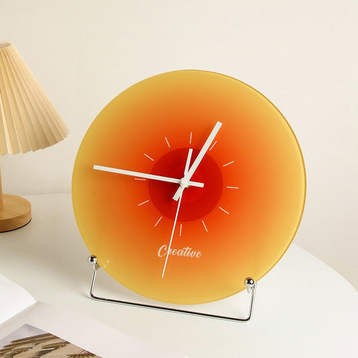 Sunset Silhouette Clock - Clock - Delicors