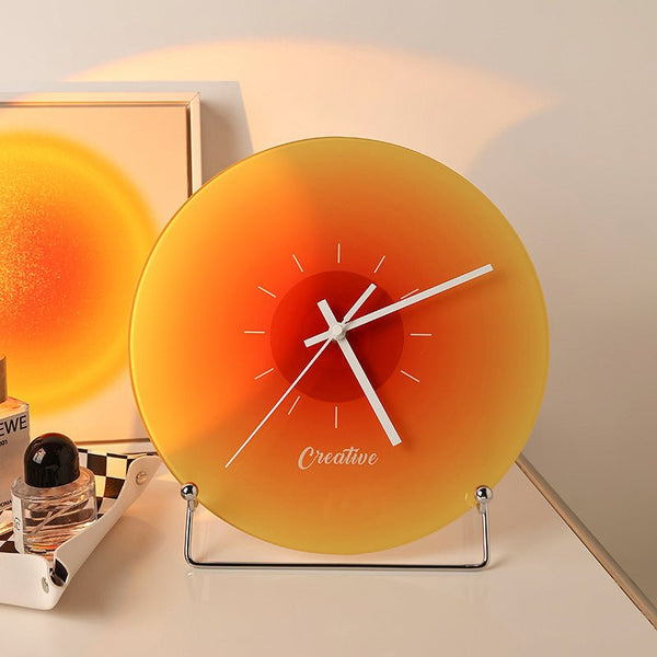 Sunset Silhouette Clock - Clock - Delicors