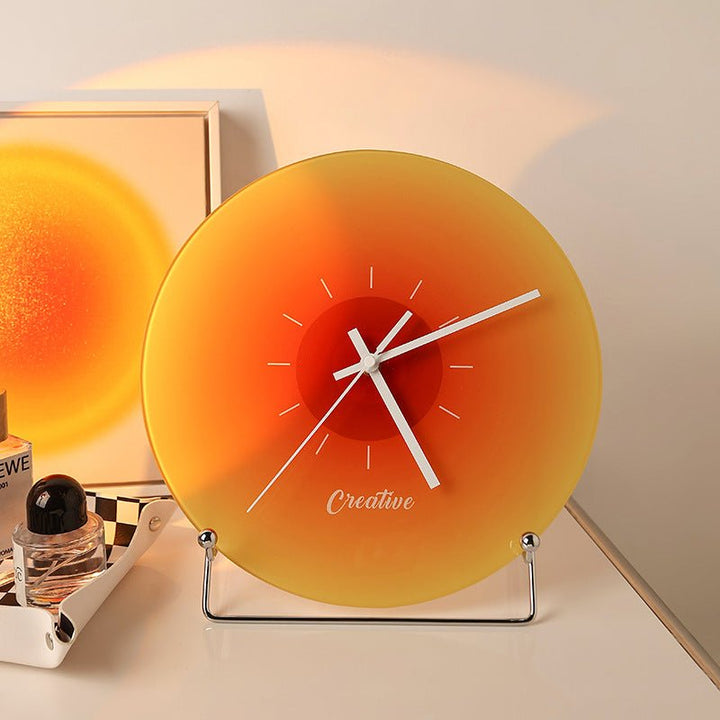 Sunset Silhouette Clock - Clock - Delicors