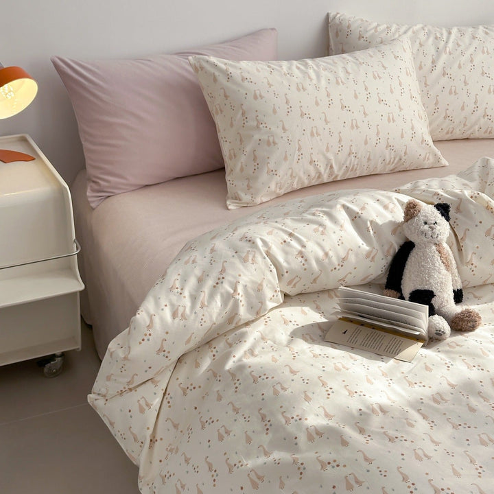 Swan Dreams Bedding Set - Bedding - Delicors