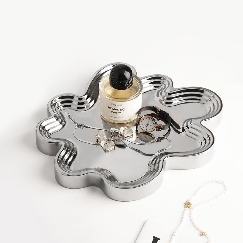 Swirl Mirror Tray - Tray - Delicors