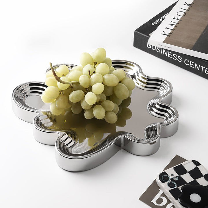 Swirl Mirror Tray - Tray - Delicors