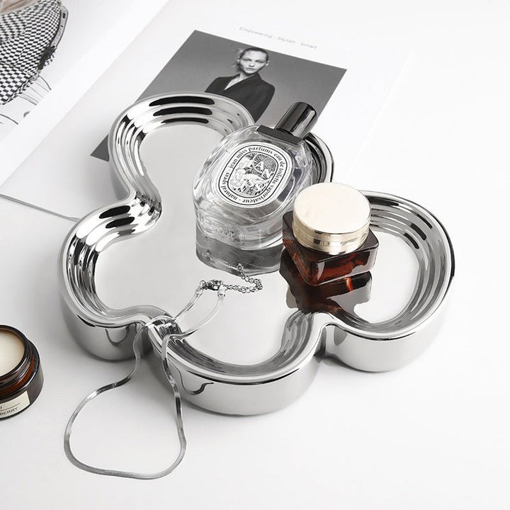 Swirl Mirror Tray - Tray - Delicors
