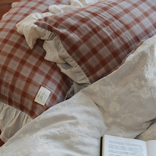 Tartan Duvet Cover Set -Bedding- Delicors