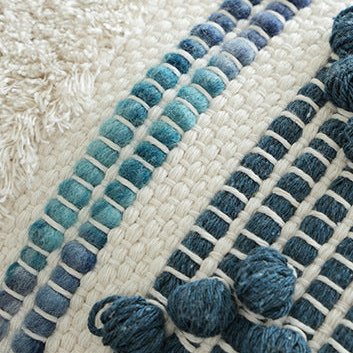Tassel Embroidered Cushion - Cushion - Delicors