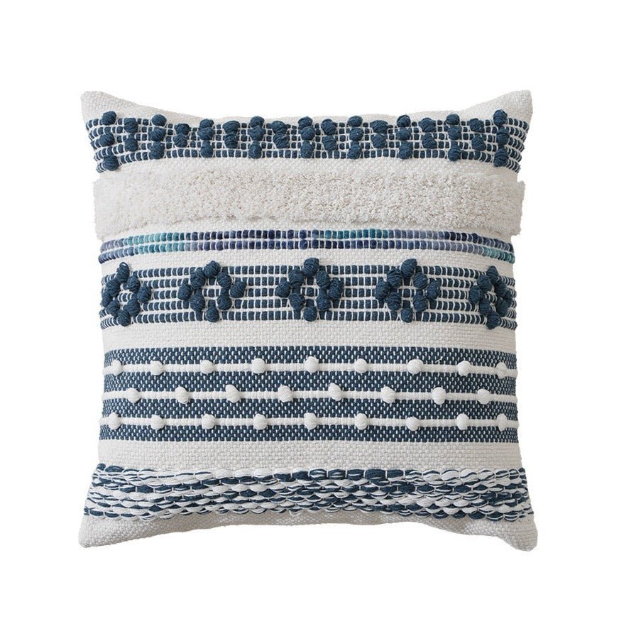 Tassel Embroidered Cushion - Cushion - Delicors