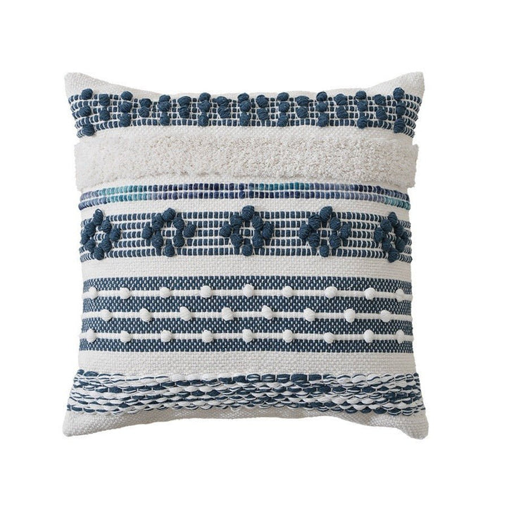 Tassel Embroidered Cushion - Cushion - Delicors