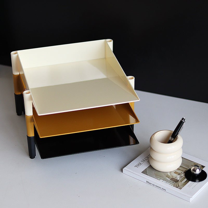 Three Layers File Organiser - Organiser - Delicors