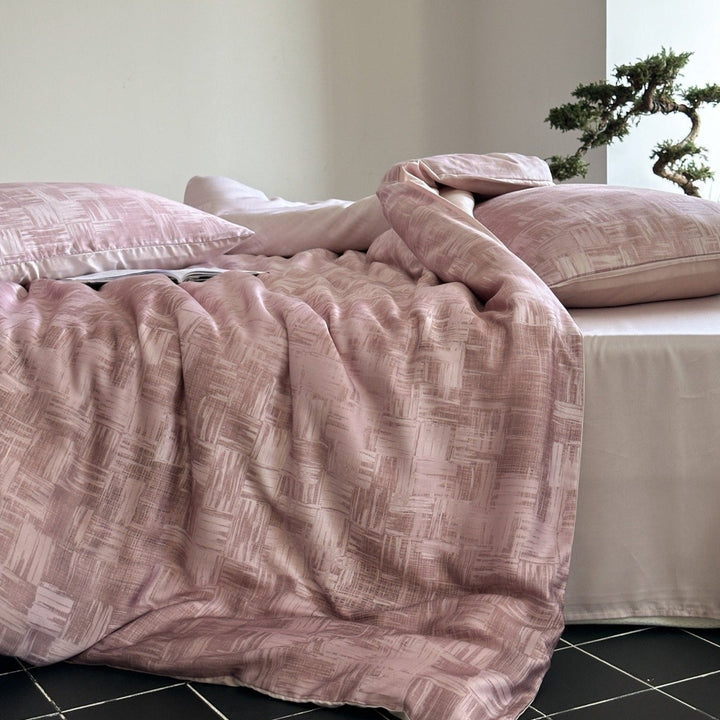 Translucent Blush Bedding Set - Bedding - Delicors