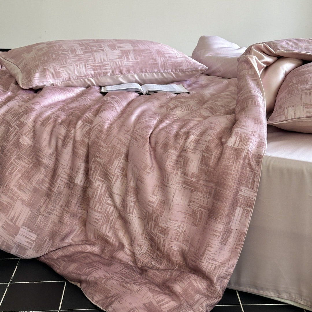Translucent Blush Bedding Set - Bedding - Delicors