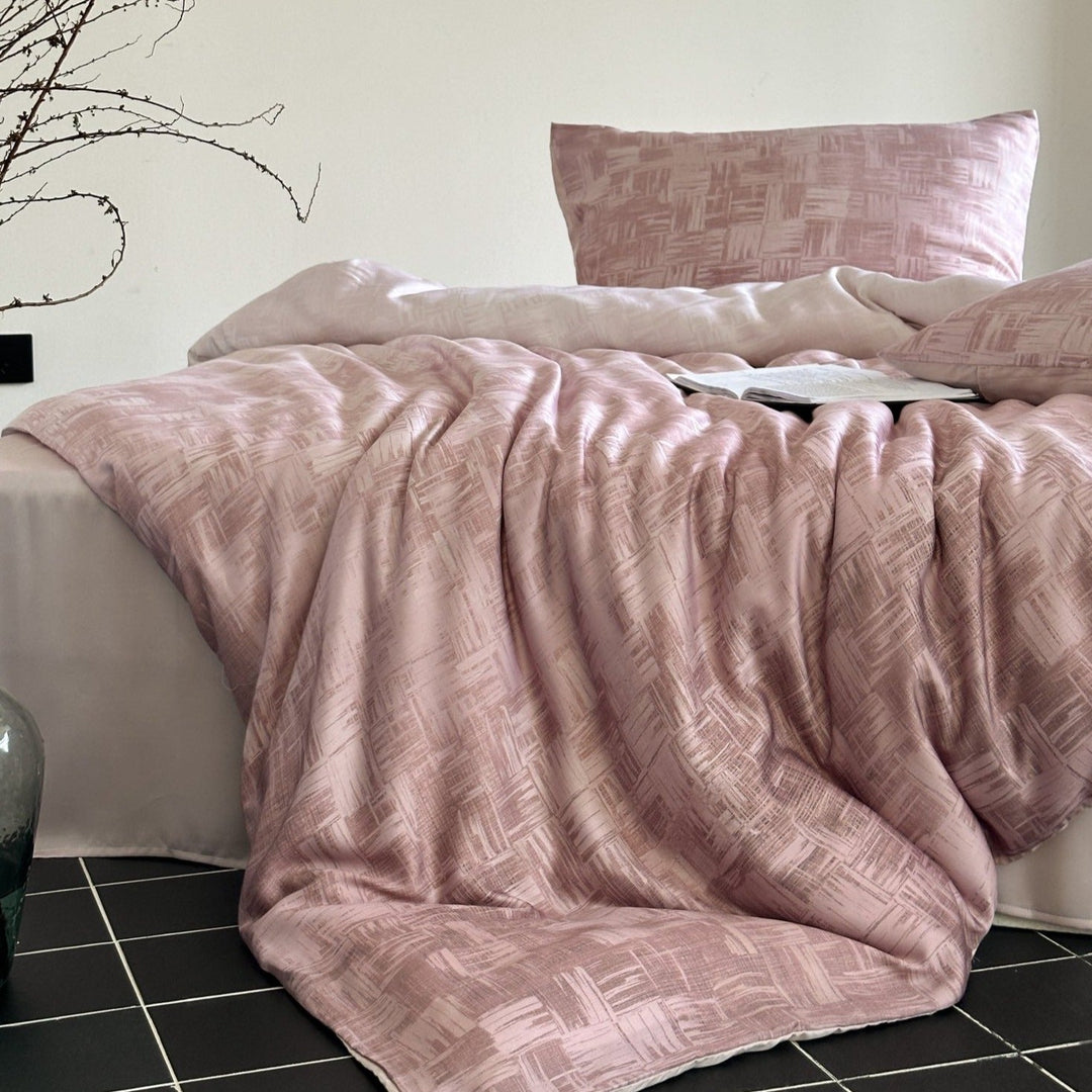 Translucent Blush Bedding Set - Bedding - Delicors