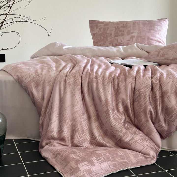 Translucent Blush Bedding Set - Bedding - Delicors