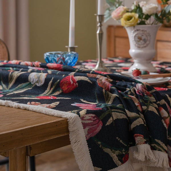 Tulip In Dusk Table Cloth - Table Cloth - Delicors