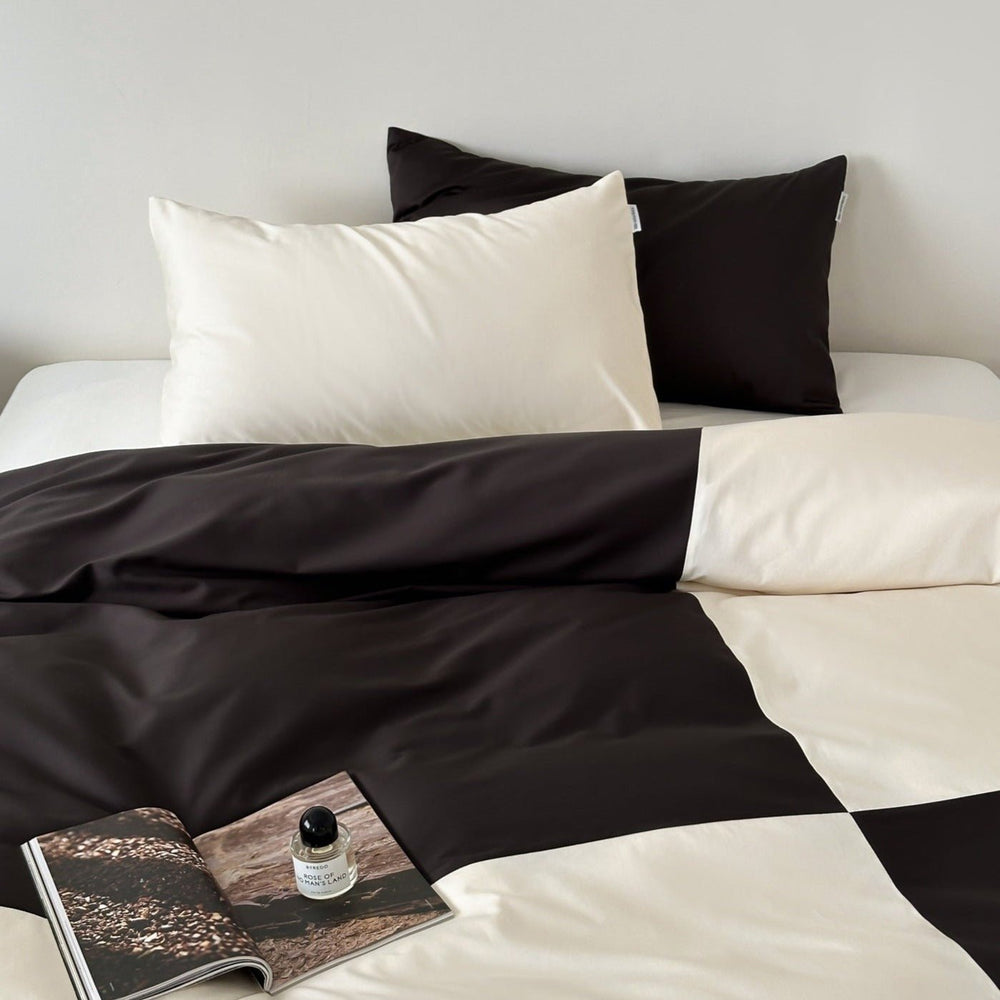 Urban Colour Block Bedding Set - Bedding - Delicors