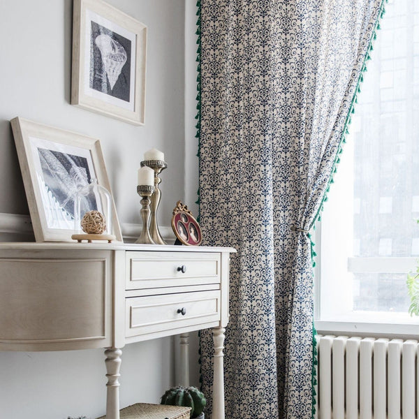 Victorian Era Tassel Curtain - Curtain - Delicors