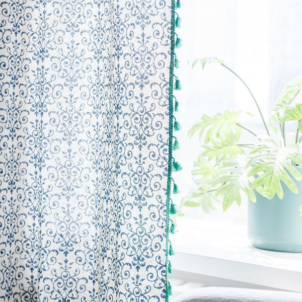 Victorian Era Tassel Curtain - Curtain - Delicors