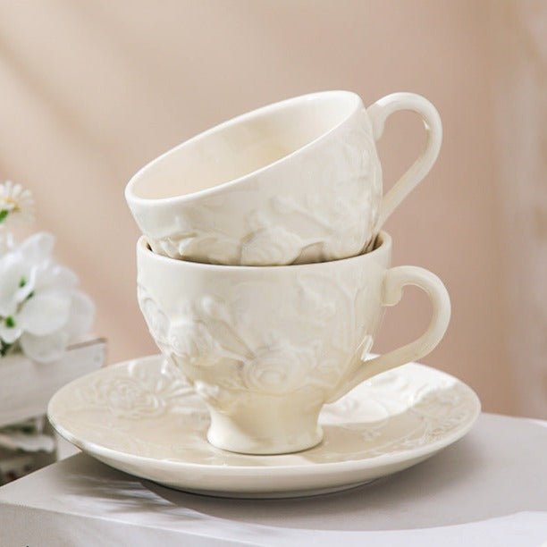 Vintage Brew Tea Cup and Pot Collection - Dinnerware - Delicors