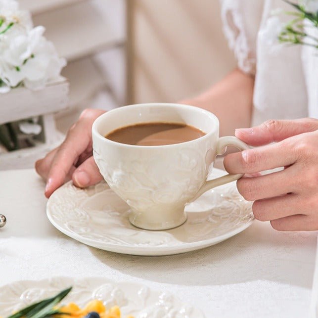 Vintage Brew Tea Cup and Pot Collection - Dinnerware - Delicors