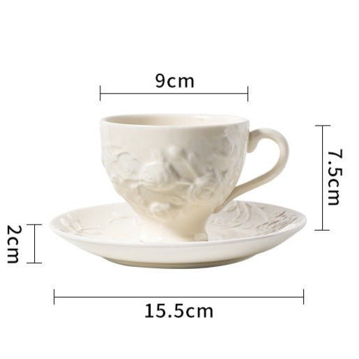 Vintage Brew Tea Cup and Pot Collection - Dinnerware - Delicors
