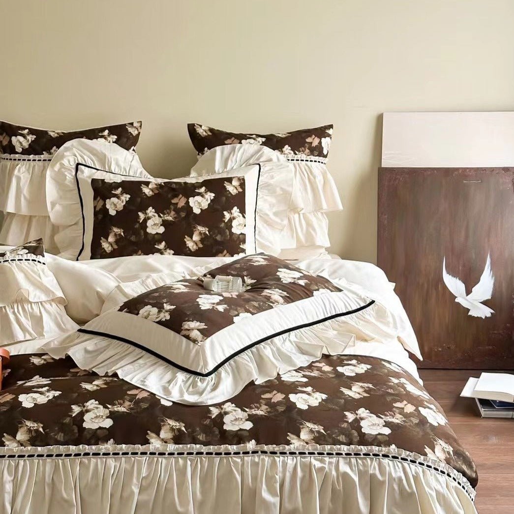 Vintage Rural Flowers Bedding Set - Bedding - Delicors