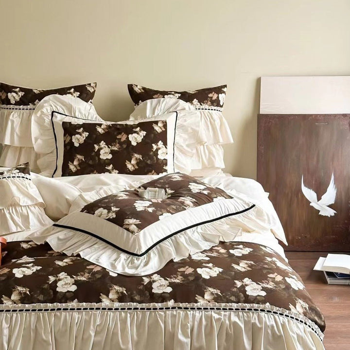 Vintage Rural Flowers Bedding Set - Bedding - Delicors