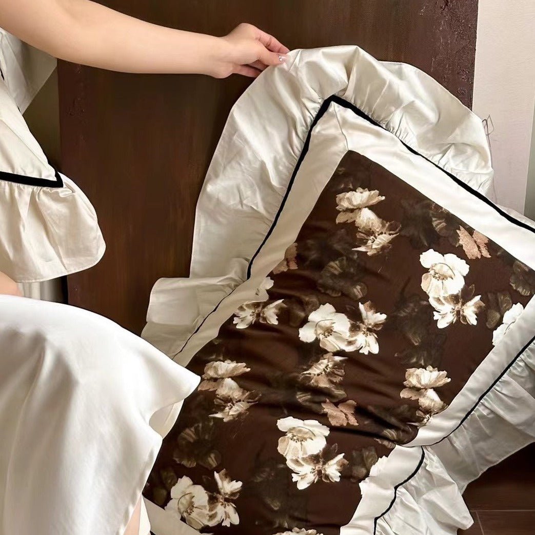 Vintage Rural Flowers Bedding Set - Bedding - Delicors
