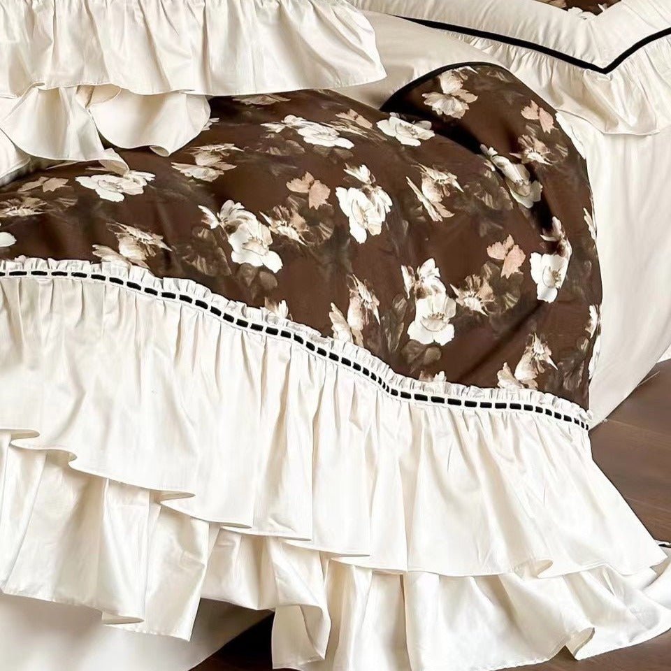 Vintage Rural Flowers Bedding Set - Bedding - Delicors