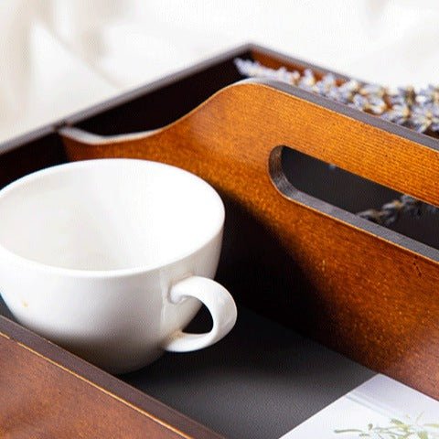 Vintage Wooden Tray - Tray - Delicors