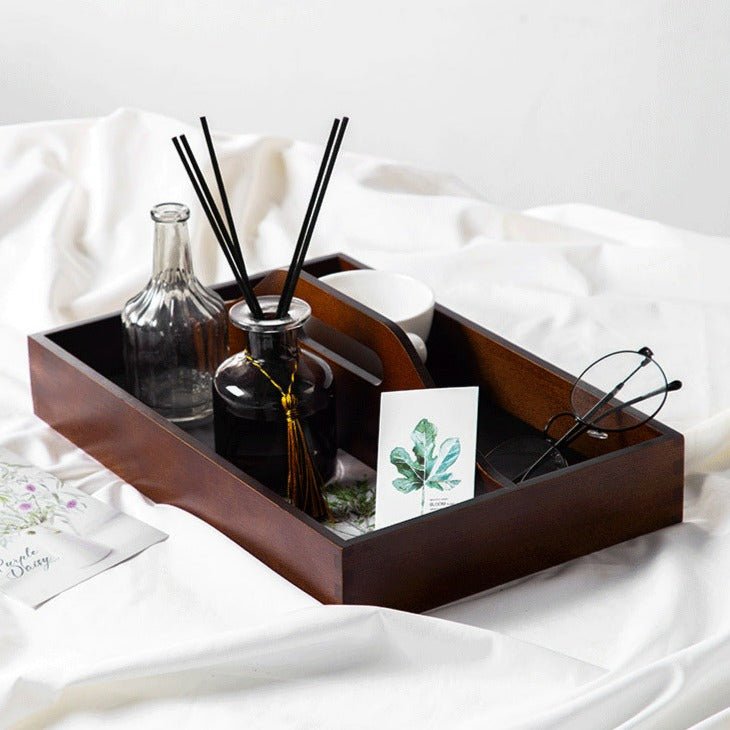 Vintage Wooden Tray - Tray - Delicors