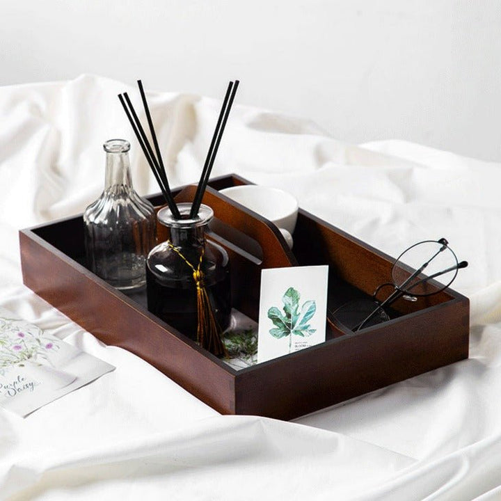 Vintage Wooden Tray - Tray - Delicors