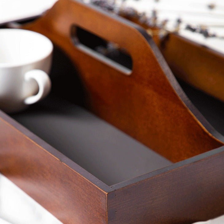 Vintage Wooden Tray - Tray - Delicors