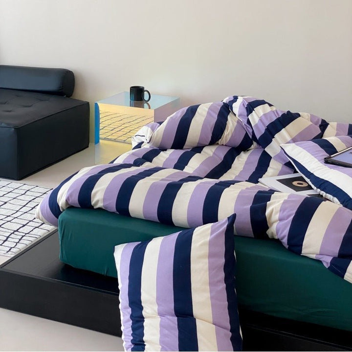 Vivid Striped Bedding Collection -Bedding- Delicors