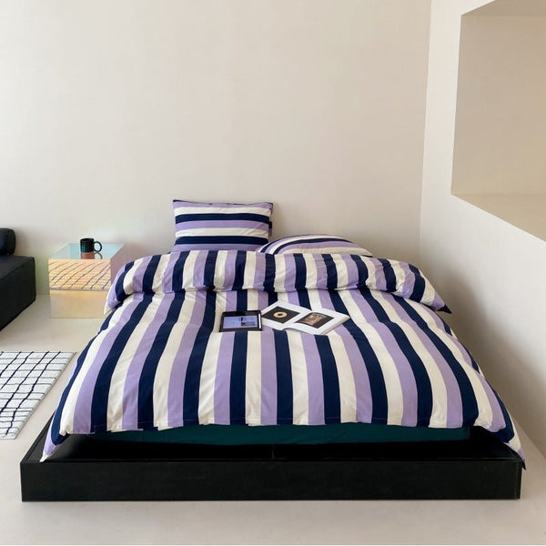 Vivid Striped Bedding Collection -Bedding- Delicors