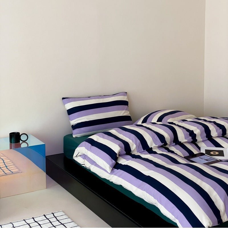 Vivid Striped Bedding Collection -Bedding- Delicors