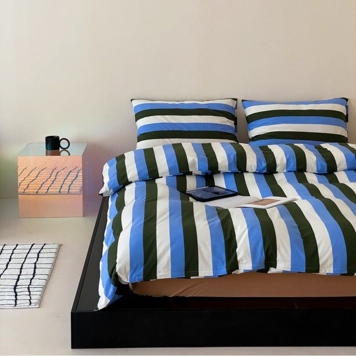 Vivid Striped Bedding Collection -Bedding- Delicors