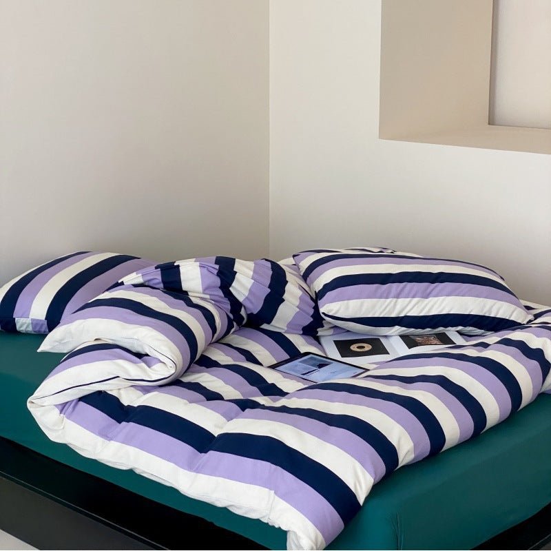 Vivid Striped Bedding Collection -Bedding- Delicors
