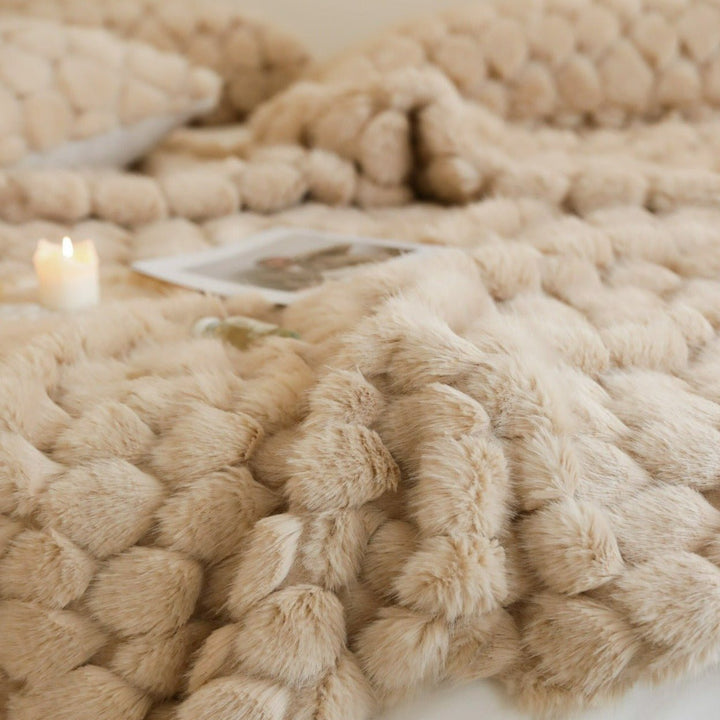 Warm Fur Blanket -Throw- Delicors